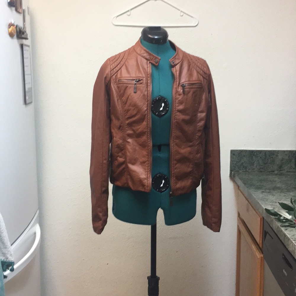 Leather Brown Jacket